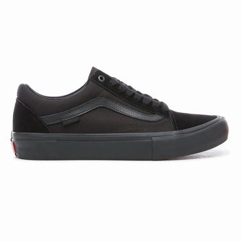 Férfi Vans Old Skool Pro Deszkás Cipő VA6504129 Fekete